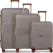 farmhood Eco Edition 02 Koffer-Set 3-tlg. cappuccino/grau