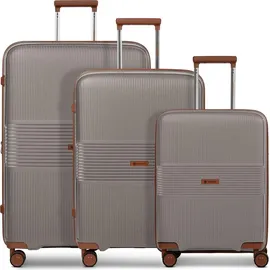 farmhood Eco Edition 02 Koffer-Set 3-tlg. cappuccino/grau