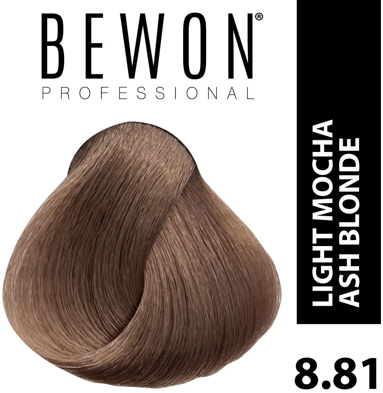 Permanent Hair Color Cream - 8.81 light mocha ash blonde