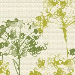 DUNI GmbH DUNI Bio-Dunisoft Serviette 40x40 cm 1/4 F. Green Umbles