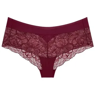 Triumph Body Make-Up Illusion Lace Shorty, Weinrot 36