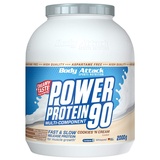 Body Attack Power Protein 90 Cookies'n Cream Pulver 2000 g