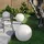 Nowodvorski Lighting Gartenkugel Kunststoff Ø 80 cm weiß