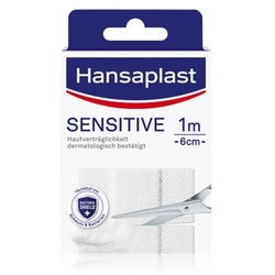 Hansaplast Sensitive 1m x 6cm plaster 1 Stk