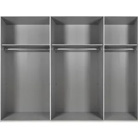 WIMEX Schwebetürenschrank England 313 x 236 x 65 cm Schwarz/Spiegel