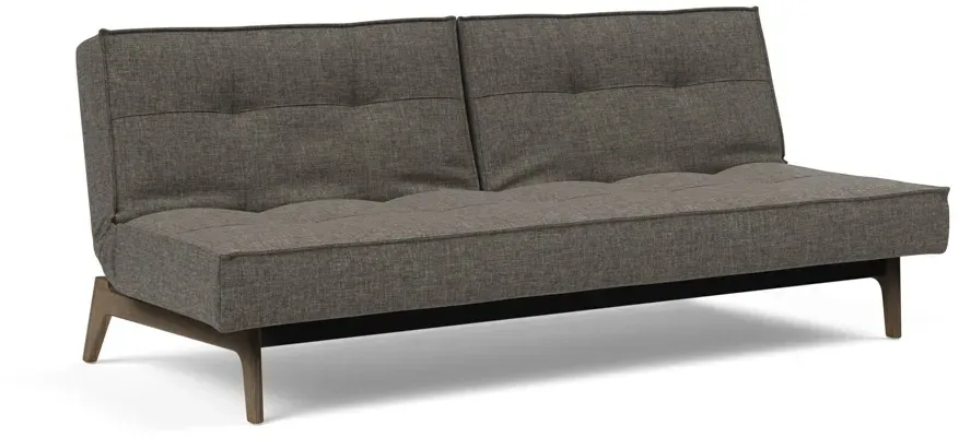 Innovation Splitback Klappsofa 115x210 cm - Schwarz