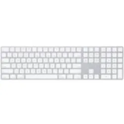Apple Magic Keyboard mit Touch ID + Ziffernblock Silber USB-C(Englisch-International)