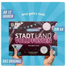 Denkriesen Stadt Land Vollpfosten - Party Edition "Jetzt geht's rund"