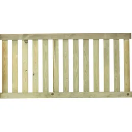 Plus Vorgartenzaun 150 x 73 cm Holz