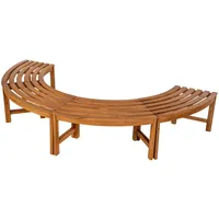 deluke Baumbank 250 x 125 x 45 cm Braun
