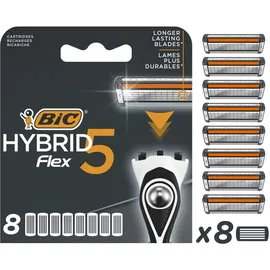 BIC Hybrid 5 Flex Rasierklingen 8 St.