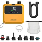Airbank Pulse Pro 20 PSI Akku-Elektropumpe für Wingfoil & SUP