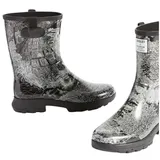 Aigle ALYA PRINT, Halblange Stiefel, BLANC PR1,