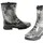 Aigle ALYA PRINT, Halblange Stiefel, BLANC PR1,