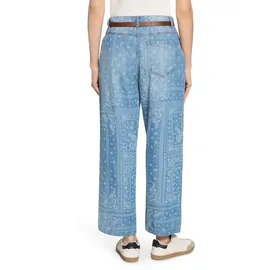 Cartoon Hose Klassisch Blau 42