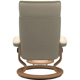 Stressless Relaxsessel STRESSLESS "Admiral", beige (cream batick), B:87cm H:101cm T:78cm, Leder BATICK: BATICK ist ein leicht korrigiertes, durchgefärbtes und genarbtes Möbelleder, bei dem die meisten Unebenheiten und Spuren in der Regel entfernt wurden.