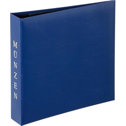Pagna, Fotoalbum, Mnzalbum, 4-Ring-Mechanik, blau