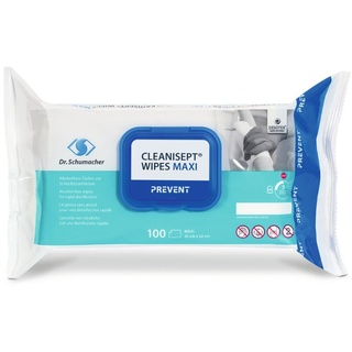 Dr. Schumacher Cleanisept® Wipes Maxi Desinfektionstücher Desinfektionslösung 100 St
