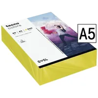 Inapa tecno colors A5 80g 500 Blatt gelb