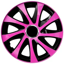 NRM Radzierblende Drift EXTRA schwarz/pink 16 Zoll 4er Set