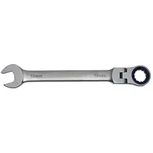 SW-Stahl S1597-17 Gelenk-Gabelringratschen-Schlüssel 17 mm