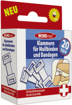 Klammern für Mullbinden und Bandagen 20er