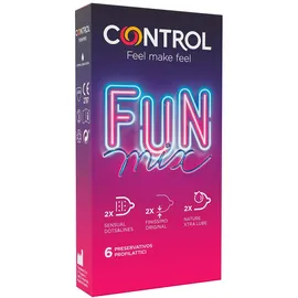 Control Profilactico Control Sensual Fun Mix 6U