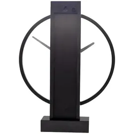 Nextime Tisch- Wanduhr Carl Small 34 x 27 cm schwarz