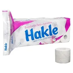 Hakle Toilettenpapier Sanft & sicher 4-lagig, 20 Rollen