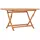 vidaXL Gartentisch Klappbar 160 x 80 x 75 cm Braun