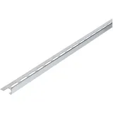 Proline Fliesenschiene als Winkelprofil, Edelstahl (V2A) glänzend, Länge 2,50 m 8 mm Fliesenprofil