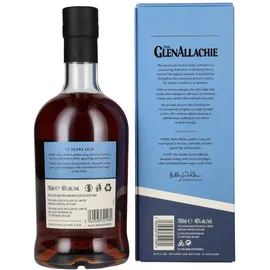 The GlenAllachie 15 Years Old Speyside Single Malt Scotch 46% vol 0,7 l Geschenkbox