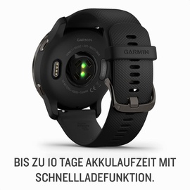 Garmin Venu 2S 40 mm Silikonarmband schiefergrau