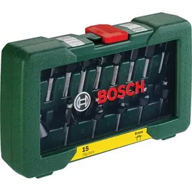 Bosch Professional HM Fräser-Set 15-tlg. 2607019469