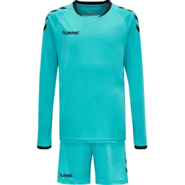 hummel Core Torwart Set Torwarttrikot+Torwartshorts Kinder scuba blue 128