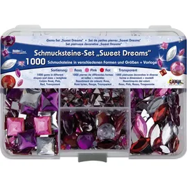 Kreul Schmucksteine Set Sweet Dreams 1000 Stück