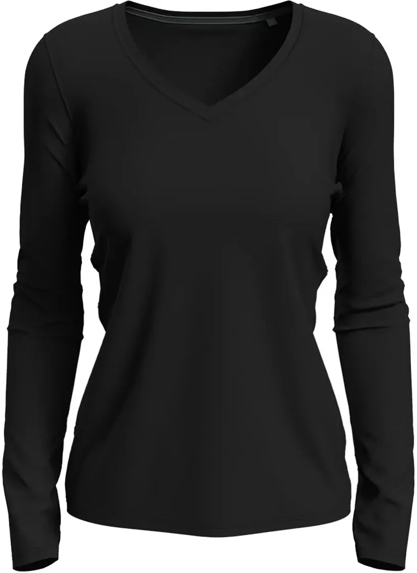 Stedman - Damen V-Neck Langarmshirt \ST9720\