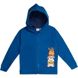 Paw Patrol Sweatjacke Kapuzenpullover mit Reißverschluss Hoodie blau | Gr.: 110/116