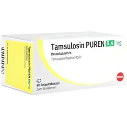 Tamsulosin Puren 0,4 mg Retardtabletten 90 St