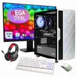 Hyrican GAMEMAX MegaDeal Diamond WT SET2517 7395 + Intel Core i7-14700F, 32 GB RAM 1TB SSD, RTX 4070 Super), PC, Weiss