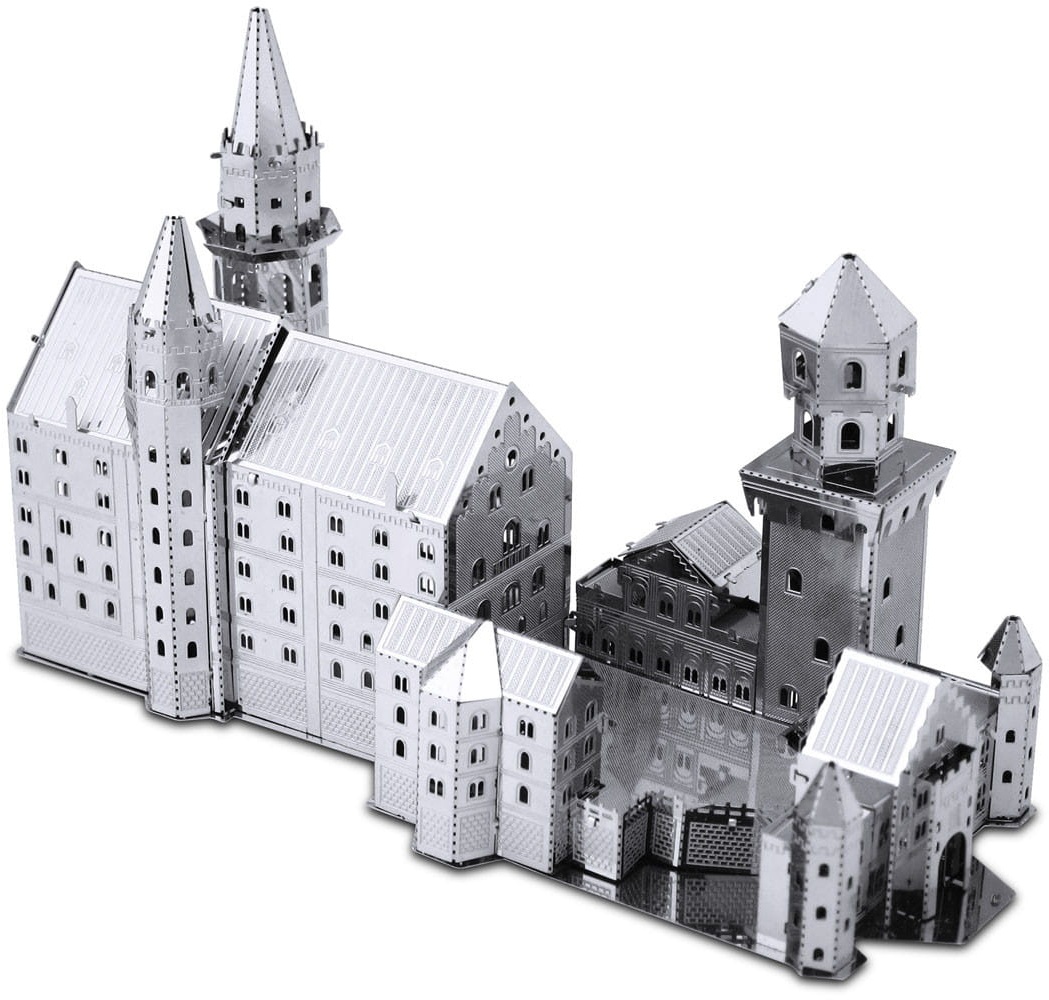 Schloss Neuschwanstein 3D Metall Bausatz     