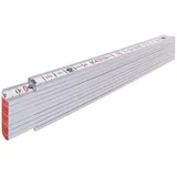 Stabila Type 1707 2 m weiß, metrische Skala