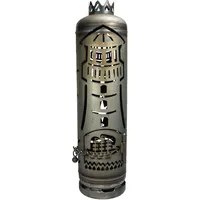 Leuchtturm mit Schiff Feuerstelle Feuerschale Terassenfeuer Feuertonne Model 2