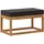 vidaXL Outdoor Hocker Bank Massivholz Akazie Natur