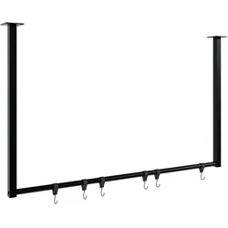 CLP Kleiderstange Fenton mit 6 Kleiderhaken 100x60 cm