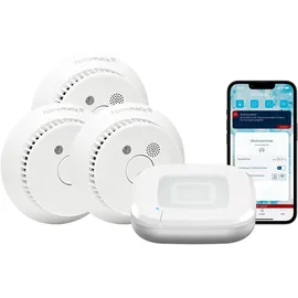 Homematic IP Rauchwarnmelder Weiß Starterset 3