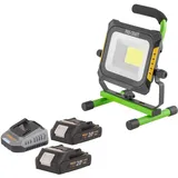 PROCRAFT Procraft, LP20 Akku LED Strahler 20 V IP 20 + 2x Akku 2,0 Ah + Ladegerät