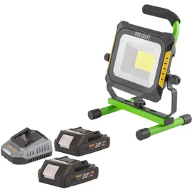 PROCRAFT Procraft, LP20 Akku LED Strahler 20 V IP 20 + 2x Akku 2,0 Ah + Ladegerät