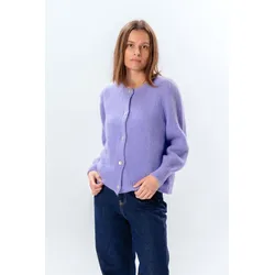Anna Cardigan - Purple - TeeShoppen