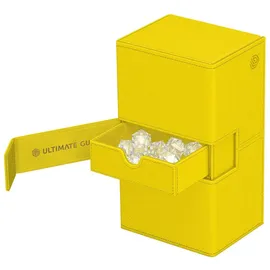 Ultimate Guard Twin Flip'n'Tray 200+ Xenoskin Summer Edition 2025" -Dandelion, Gelb